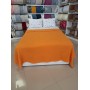 ETEHOMETEX ÇİFT KİŞİLİK %100 PAMUK HAVUZLU PİKE TAKIMI TURUNCU 8696474232074